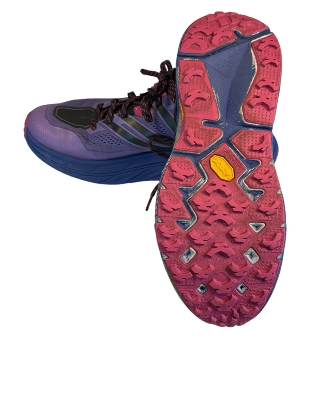 Hoka Speedgoat 3 Purple Vibram Sole Trail Running Shoe Size 9